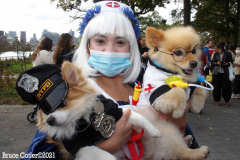 New York,    Annual Halloween dog parade returned after missing last years due to Covid.