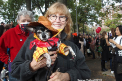 New York,    Annual Halloween dog parade returned after missing last years due to Covid.