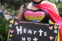 .New York City 2021 Pride Parade. LBGTQ
Participants march down 5th ave in Manhattan in a modified parade because of Covid.