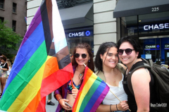.New York City 2021 Pride Parade. LBGTQ
Participants march down 5th ave in Manhattan in a modified parade because of Covid.