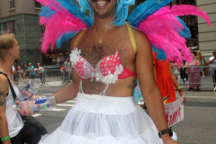 .New York City 2021 Pride Parade. LBGTQ
Participants march down 5th ave in Manhattan in a modified parade because of Covid.