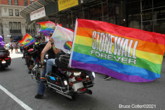 .New York City 2021 Pride Parade. LBGTQ
Participants march down 5th ave in Manhattan in a modified parade because of Covid.