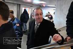New Ferryboat
Staff Sergeant Michael Ollis Ferryboat
St George Terminal
Staten Island, NY
February 14, 2002

For Credit:  Mary DiBiase Blaich

The new Staten Island Ferryboat named for Staff Sgt Michael Ollis, a Staten Island resident killed in action in Afghanistan, was officially put into service today for its maiden voyage.  Attending were his parents Linda and Bob Ollis, and city officials including DOT Commissioner Yannis Rodriguez.