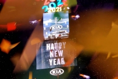 New York City December 31 , 2020  New Years Eve for the first time since the beginning of the tradition of the Ball drop no revelers were allowed in Times Square due to the corona virus