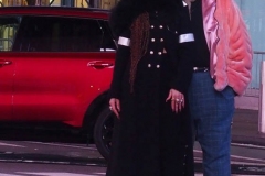 New York City December 31 , 2020  New Years Eve for the first time since the beginning of the tradition of the Ball drop no revelers were allowed in Times Square due to the corona virus