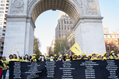 NICE Supports Immigrant Workers in Washington Square Park 4-28-22 
@Lori Hillsberg