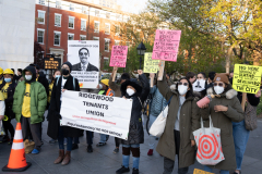 NICE Supports Immigrant Workers in Washington Square Park 4-28-22 
@Lori Hillsberg