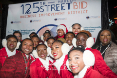 NEW YORK, NEW YORK - NOVEMBER 16: Grand Marshall Nick Cannon at the 28th Annual Harlem Holiday Lights Parade on West 125th Street on November 16, 2021 in New York City. (Photo by Debra L.Rothenberg)