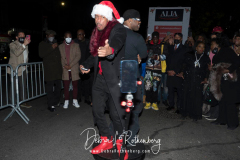 NEW YORK, NEW YORK - NOVEMBER 16: Grand Marshall Nick Cannon at the 28th Annual Harlem Holiday Lights Parade on West 125th Street on November 16, 2021 in New York City. (Photo by Debra L.Rothenberg)
