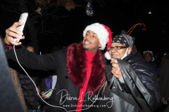 NEW YORK, NEW YORK - NOVEMBER 16: Grand Marshall Nick Cannon at the 28th Annual Harlem Holiday Lights Parade on West 125th Street on November 16, 2021 in New York City. (Photo by Debra L.Rothenberg)