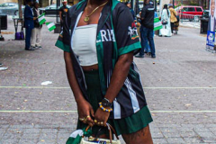 People come together for the 5th Nigerian Independence Day Parade on East 47th Street in Manhattan, NYC where food, festivities, artisans and DJs celebrated.  Speeches by local prominent Nigerian-American figures were made in celebration of Nigeria’s independence on October 1st, 1961. (C) Bianca Otero. NYC. October 09, 2021.
