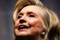 Hillary Clinton speaks at the 2022 New York State Democratic Convention in the Sheraton Midtown, officially endorsing Gov. Kathy Hochul for full term as NY Governor. Manhattan, New York. Thursday, February 17, 2022 (C) Bianca Otero