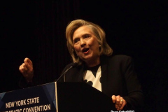 February 17, 2022  New York, 
 New York State Democratic Nomination Convention held at the Sheraton Hotel in Midtown Manhattan all of the New York State 
Democratic leaders gathered to see who would make the ballot for the incoming elections. The keynote speaker was Former Secretary of State,  Former U.S. Senator, and  Former First Lady Hillary Clinton.