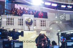 Recently appointed NYC Mayor, ERIC ADAMS, rang the bell at the NEW YORK STOCK EXCHANGE on Monday, February 28, 2022. Mayor Adams also called himself a “compassionate capitalist” as well as getting over the “hurdles” of lifting the mask mandate for school children and finally hinted that the market could possibly take a “hit” due to the possible full war in Ukraine. (C) Bianca Otero