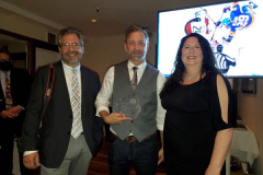 New York, New York Press Photographers Association annual year in photos Gala held at the Water Club on the East river in Manhattan.