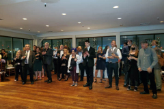 New York, New York Press Photographers Association annual year in photos Gala held at the Water Club on the East river in Manhattan.