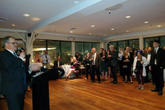 New York, New York Press Photographers Association annual year in photos Gala held at the Water Club on the East river in Manhattan.