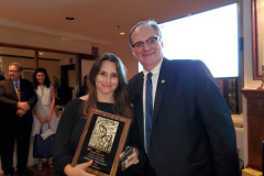 New York, New York Press Photographers Association annual year in photos Gala held at the Water Club on the East river in Manhattan.
