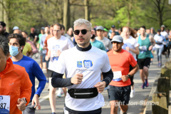 April 24, 2022: RBC's Race for the Kids, benefiting MSK Kids, is held in Central Park in New York City. The event includes a 4 mile run, 1.4 mile walk and Stage 1 & 2 RNYRR races. (Photos copyright Jon Simon)