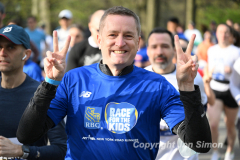 April 24, 2022: RBC's Race for the Kids, benefiting MSK Kids, is held in Central Park in New York City. The event includes a 4 mile run, 1.4 mile walk and Stage 1 & 2 RNYRR races. (Photos copyright Jon Simon)