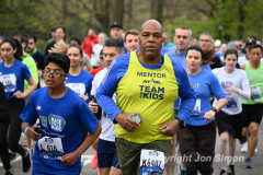 April 24, 2022: RBC's Race for the Kids, benefiting MSK Kids, is held in Central Park in New York City. The event includes a 4 mile run, 1.4 mile walk and Stage 1 & 2 RNYRR races. (Photos copyright Jon Simon)