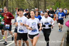 April 24, 2022: RBC's Race for the Kids, benefiting MSK Kids, is held in Central Park in New York City. The event includes a 4 mile run, 1.4 mile walk and Stage 1 & 2 RNYRR races. (Photos copyright Jon Simon)