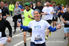 April 24, 2022: RBC's Race for the Kids, benefiting MSK Kids, is held in Central Park in New York City. The event includes a 4 mile run, 1.4 mile walk and Stage 1 & 2 RNYRR races. (Photos copyright Jon Simon)