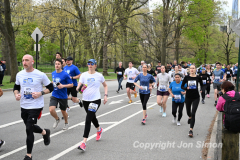 April 24, 2022: RBC's Race for the Kids, benefiting MSK Kids, is held in Central Park in New York City. The event includes a 4 mile run, 1.4 mile walk and Stage 1 & 2 RNYRR races. (Photos copyright Jon Simon)