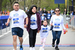 April 24, 2022: RBC's Race for the Kids, benefiting MSK Kids, is held in Central Park in New York City. The event includes a 4 mile run, 1.4 mile walk and Stage 1 & 2 RNYRR races. (Photos copyright Jon Simon)