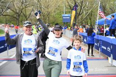 April 24, 2022: RBC's Race for the Kids, benefiting MSK Kids, is held in Central Park in New York City. The event includes a 4 mile run, 1.4 mile walk and Stage 1 & 2 RNYRR races. (Photos copyright Jon Simon)