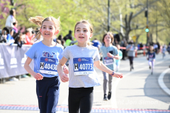April 24, 2022: RBC's Race for the Kids, benefiting MSK Kids, is held in Central Park in New York City. The event includes a 4 mile run, 1.4 mile walk and Stage 1 & 2 RNYRR races. (Photos copyright Jon Simon)