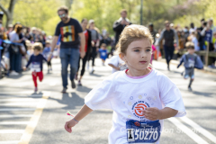April 24, 2022: RBC's Race for the Kids, benefiting MSK Kids, is held in Central Park in New York City. The event includes a 4 mile run, 1.4 mile walk and Stage 1 & 2 RNYRR races. (Photos copyright Jon Simon)