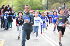 April 24, 2022: RBC's Race for the Kids, benefiting MSK Kids, is held in Central Park in New York City. The event includes a 4 mile run, 1.4 mile walk and Stage 1 & 2 RNYRR races. (Photos copyright Jon Simon)