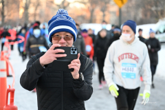January 8, 2022: The 2022 Joe Kleinerman 10K race was held in Central Park. 4503 runners braved the 22 degree temperatures with smiles and cheers as they crossed the finish line.
