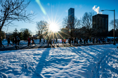 January 8, 2022: The 2022 Joe Kleinerman 10K race was held in Central Park. 4503 runners braved the 22 degree temperatures with smiles and cheers as they crossed the finish line.