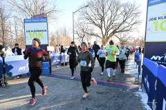 January 8, 2022: The 2022 Joe Kleinerman 10K race was held in Central Park. 4503 runners braved the 22 degree temperatures with smiles and cheers as they crossed the finish line.