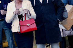 2.10.22 Sarah Palin  and Ron Dugay leave Federal court after session for her defamation against The New York Times
C Steve Sands / New York Newswire