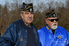 Pearl Harbor Remembrance
Sharrots Road Fishing Pier
Staten Island, NY
Tuesday, December 07, 2021
For Credit:  Mary DiBiase Blaich

A Pearl Harbor remembrance ceremony was held on Tuesday, December 07, 2021 by the Richmond County American Legion off Staten Island.  The members gathered on the fishing pier at Sharrots Road where they conducted a service that included taps, the National Anthem and God Bless America.  Remarks were made by several American Legion officials, and followed with a wreath dropped into the water.