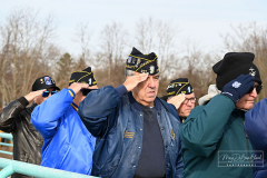 Pearl Harbor Remembrance
Sharrots Road Fishing Pier
Staten Island, NY
Tuesday, December 07, 2021
For Credit:  Mary DiBiase Blaich

A Pearl Harbor remembrance ceremony was held on Tuesday, December 07, 2021 by the Richmond County American Legion off Staten Island.  The members gathered on the fishing pier at Sharrots Road where they conducted a service that included taps, the National Anthem and God Bless America.  Remarks were made by several American Legion officials, and followed with a wreath dropped into the water.