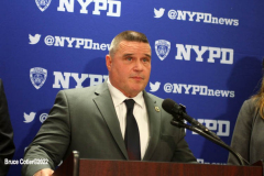 April 19, 2022  David Bonola, 44, was taken into custody Thursday on murder and other charges in connection with Orsolya Gaal's death, Bonola a Queens handyman accused of stabbing lover 58 times, stuffing her body in duffel bag and dragging it blocks away from the murder scene New Conference by Chief of Dectives James Essig announcing the arrest of David  Bonola and producing evidence photos  from the crime scene.