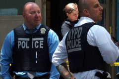 July 10  2022  NEW YORK  Person Shot and killed in the lobby of a New York City Housing Authority project "Breukelen Houses" in the 69th precinct in Canarsie neighborhood in Brooklyn N.Y.