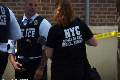 July 10  2022  NEW YORK  Person Shot and killed in the lobby of a New York City Housing Authority project "Breukelen Houses" in the 69th precinct in Canarsie neighborhood in Brooklyn N.Y.