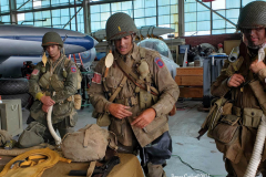 Farmingdale, NY, June 12, 2021 --, the American Airpower Museum’s WWII Douglas C-47 Skytrain Troop Transporter gives an unforgettable flight experience to celebrate the start of summer and a return to normalcy  from the Covid 19 pandemic . 
where reenactors take you up in an original WWII C-47 to get a sense of what the 101st and 82nd Airborne Division Paratroopers felt on their incredible 1,200-plane D-Day assault.