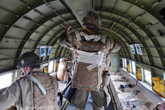 Farmingdale, NY, June 12, 2021 --, the American Airpower Museum’s WWII Douglas C-47 Skytrain Troop Transporter gives an unforgettable flight experience to celebrate the start of summer and a return to normalcy  from the Covid 19 pandemic . 
where reenactors take you up in an original WWII C-47 to get a sense of what the 101st and 82nd Airborne Division Paratroopers felt on their incredible 1,200-plane D-Day assault.