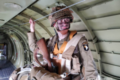 Farmingdale, NY, June 12, 2021 --, the American Airpower Museum’s WWII Douglas C-47 Skytrain Troop Transporter gives an unforgettable flight experience to celebrate the start of summer and a return to normalcy  from the Covid 19 pandemic . 
where reenactors take you up in an original WWII C-47 to get a sense of what the 101st and 82nd Airborne Division Paratroopers felt on their incredible 1,200-plane D-Day assault.