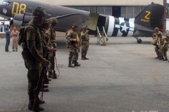 Farmingdale, NY, June 12, 2021 --, the American Airpower Museum’s WWII Douglas C-47 Skytrain Troop Transporter gives an unforgettable flight experience to celebrate the start of summer and a return to normalcy  from the Covid 19 pandemic . 
where reenactors take you up in an original WWII C-47 to get a sense of what the 101st and 82nd Airborne Division Paratroopers felt on their incredible 1,200-plane D-Day assault.