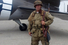 Farmingdale, NY, June 12, 2021 --, the American Airpower Museum’s WWII Douglas C-47 Skytrain Troop Transporter gives an unforgettable flight experience to celebrate the start of summer and a return to normalcy  from the Covid 19 pandemic . 
where reenactors take you up in an original WWII C-47 to get a sense of what the 101st and 82nd Airborne Division Paratroopers felt on their incredible 1,200-plane D-Day assault.