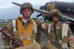 Farmingdale, NY, June 12, 2021 --, the American Airpower Museum’s WWII Douglas C-47 Skytrain Troop Transporter gives an unforgettable flight experience to celebrate the start of summer and a return to normalcy  from the Covid 19 pandemic . 
where reenactors take you up in an original WWII C-47 to get a sense of what the 101st and 82nd Airborne Division Paratroopers felt on their incredible 1,200-plane D-Day assault.