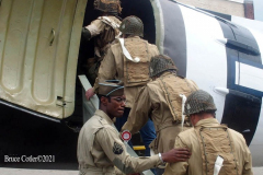 Farmingdale, NY, June 12, 2021 --, the American Airpower Museum’s WWII Douglas C-47 Skytrain Troop Transporter gives an unforgettable flight experience to celebrate the start of summer and a return to normalcy  from the Covid 19 pandemic . 
where reenactors take you up in an original WWII C-47 to get a sense of what the 101st and 82nd Airborne Division Paratroopers felt on their incredible 1,200-plane D-Day assault.