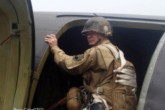 Farmingdale, NY, June 12, 2021 --, the American Airpower Museum’s WWII Douglas C-47 Skytrain Troop Transporter gives an unforgettable flight experience to celebrate the start of summer and a return to normalcy  from the Covid 19 pandemic . 
where reenactors take you up in an original WWII C-47 to get a sense of what the 101st and 82nd Airborne Division Paratroopers felt on their incredible 1,200-plane D-Day assault.